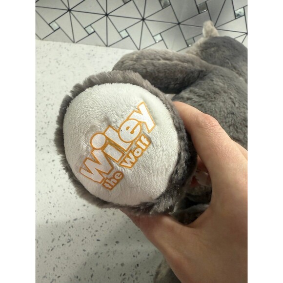 Build A Bear [BAB] Great Wolf Lodge 17in Wiley the Wolf Plush in Military Attire - Picture 8 of 12